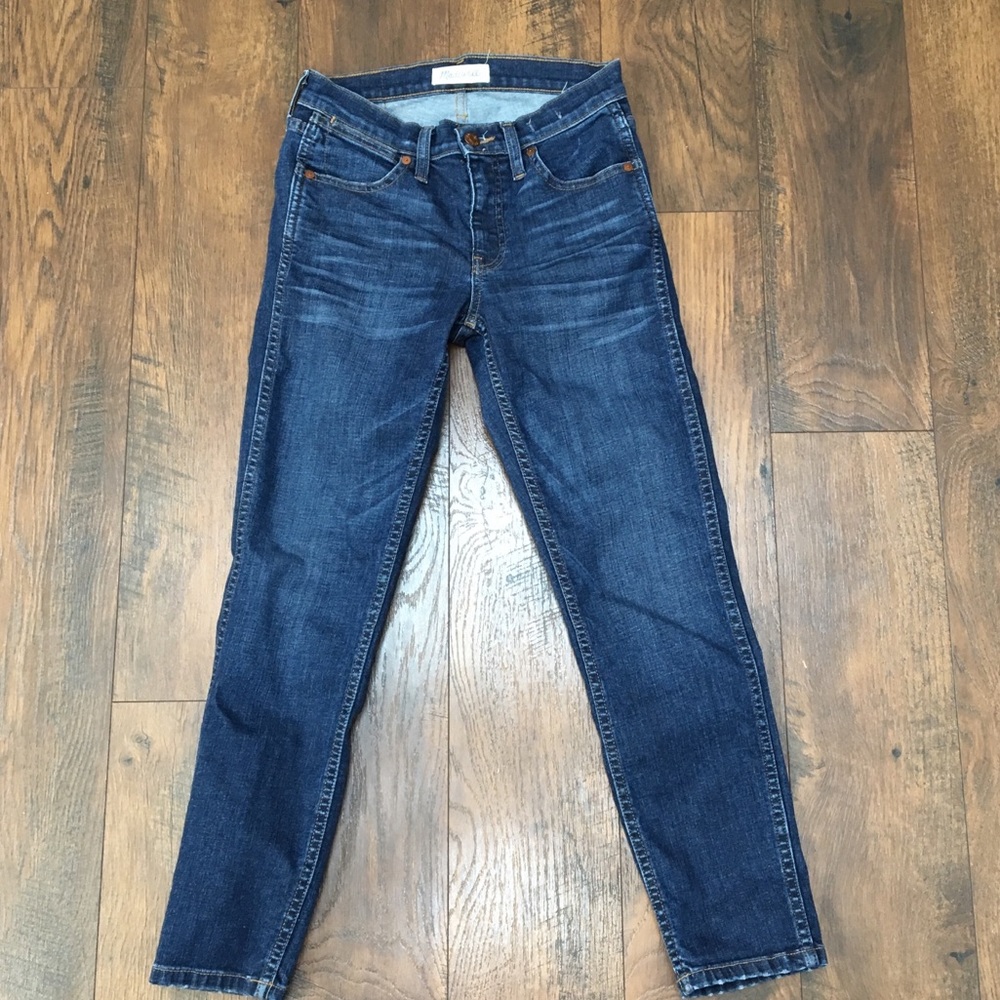 Madewell 9” High Riser Skinny Skinny Crop Size 26